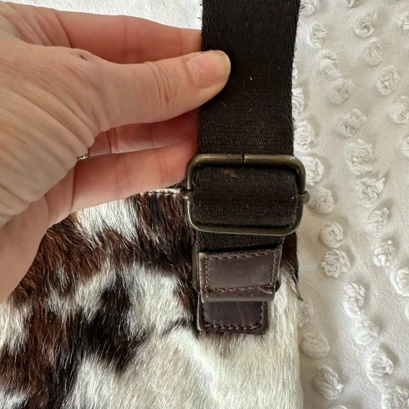 Maurizio Taiuti Genuine Leather Cowhide Bag in Brown - Picture 6 of 10